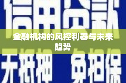 回民金融机构的风控利器与未来趋势