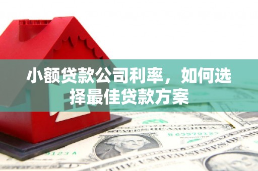 闻喜小额贷款公司利率，如何选择最佳贷款方案