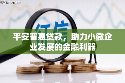 淮上平安普惠贷款，助力小微企业发展的金融利器