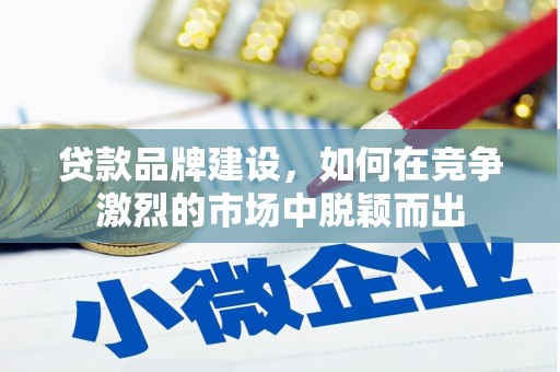 方山贷款品牌建设，如何在竞争激烈的市场中脱颖而出