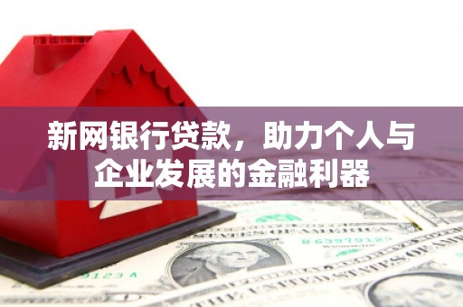 新建新网银行贷款，助力个人与企业发展的金融利器
