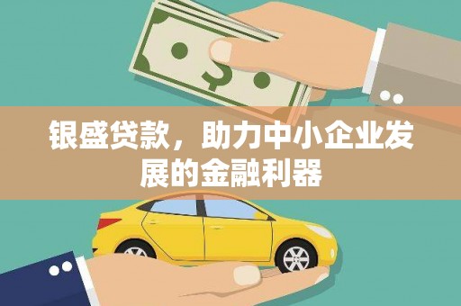 东台银盛贷款，助力中小企业发展的金融利器