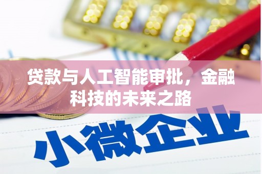 涵江贷款与人工智能审批，金融科技的未来之路