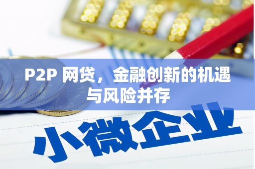 长兴P2P 网贷，金融创新的机遇与风险并存