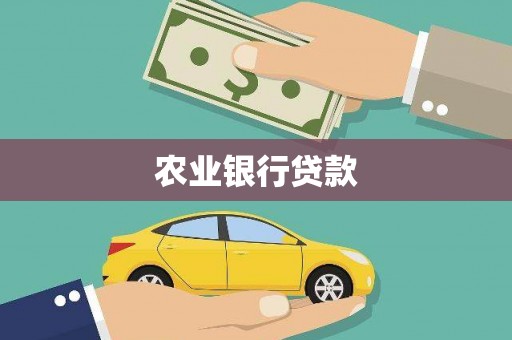 桐乡农业银行贷款