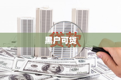 乐都黑户可贷