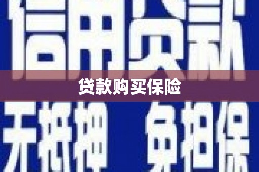 阿里山贷款购买保险