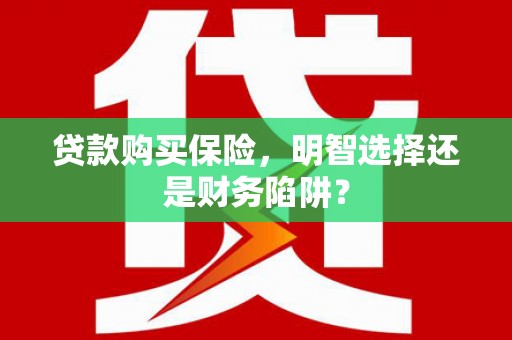 朔城贷款购买保险，明智选择还是财务陷阱？