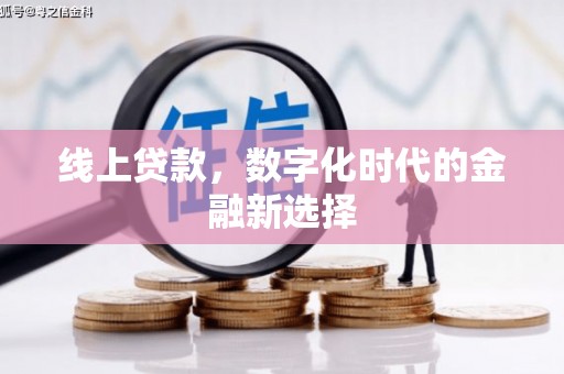 盐田线上贷款，数字化时代的金融新选择