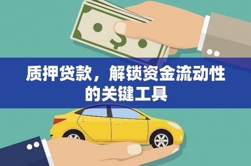 青山质押贷款，解锁资金流动性的关键工具