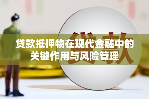 苏澳贷款抵押物在现代金融中的关键作用与风险管理
